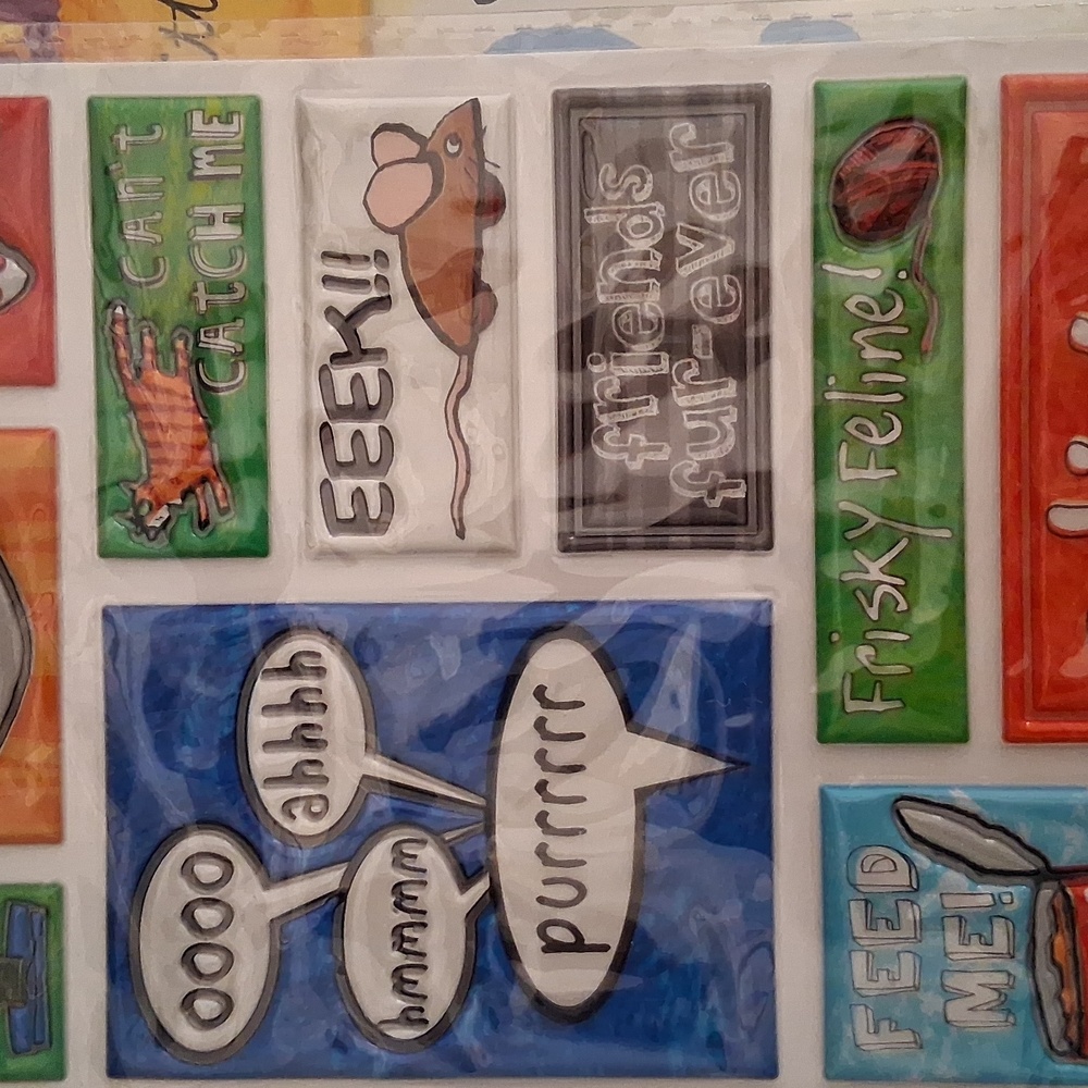 Cat Scrapbook Kit - Multicolor - Picture 12 of 12